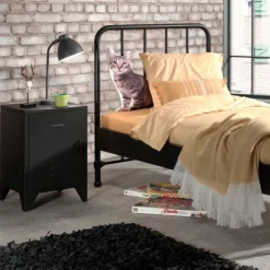 Vipack Bronxx Nachtkastje Blue Denim