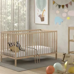 Vipack Dino Babybed - 70 x 140 cm - Natuur
