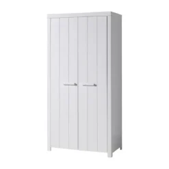 Vipack Erik Kledingkast Wit 2-Deurs