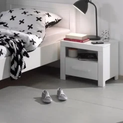 Vipack Erik Nachtkastje Wit