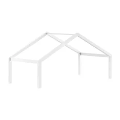 Vipack Forrest Dakbenen Kajuitbed - Beuk Wit