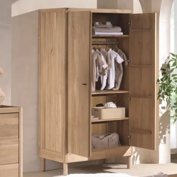 Vipack Forrest 2-Deurskast - Beuk Wit