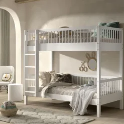 Vipack Forrest Stapelbed - Beuk/Wit - 90x200 cm