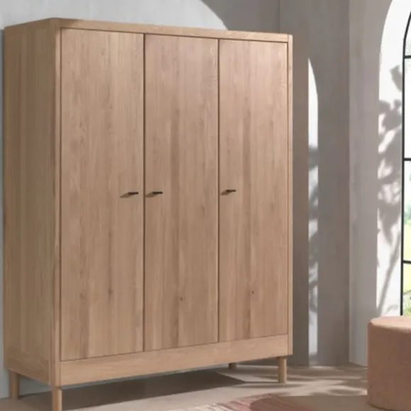 Vipack Kleerkast 3-Deurs - Forrest Eik