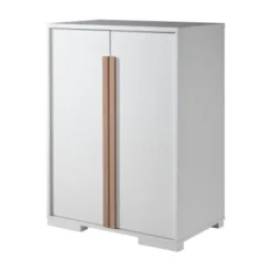 Vipack London Opbergkast Antraciet 2-Deurs