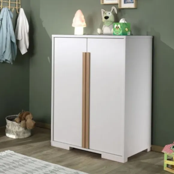 Vipack London Opbergkast Antraciet 2-Deurs