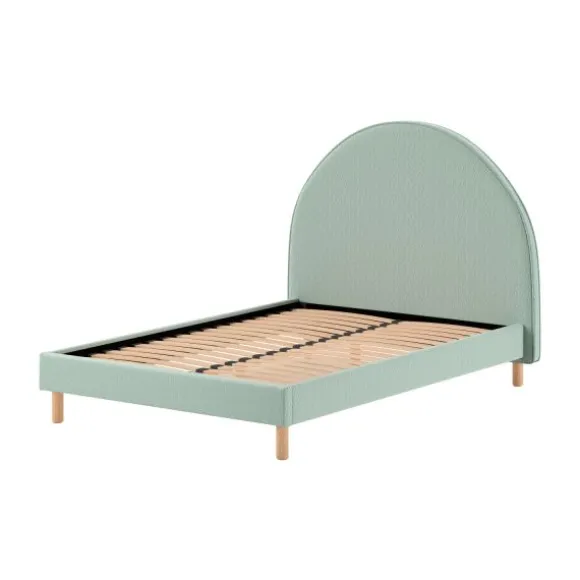 Vipack Moon Bed - 140 x 200 cm - Boucle Roze