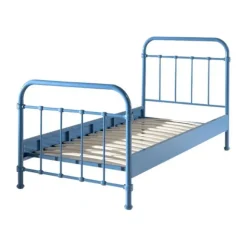 Vipack New York Bed Metaal Geel 90 x 200 cm
