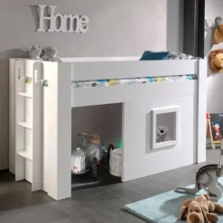 Vipack Noah Halfhoogslaper Wit 90 x 200 cm