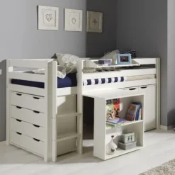 Vipack Pino Ladekastje Voor Halfhoogslaper Wit