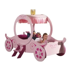 Vipack Princess Kate Car Bed Roze 90 x 200 cm