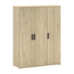 Vipack Sam 3-Deurs Kledingkast - Eik