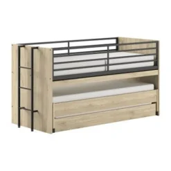 Vipack Sam Halfhoogslaper - Eiken