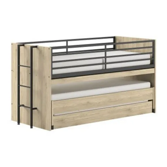 Vipack Sam Halfhoogslaper - Eiken