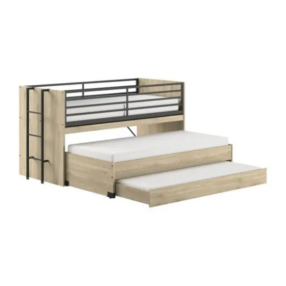 Vipack Sam Halfhoogslaper - Eiken