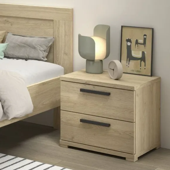 Vipack Sam Nachtkastje - Eik