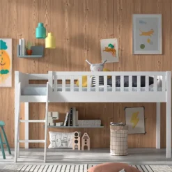 Vipack Scott Hoogslaper - Schuine Ladder - Wit