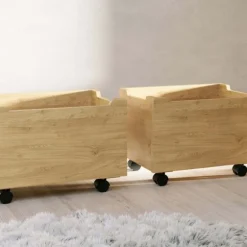 Vipack Set van 2 Laden - Forrest Beuk - Wit