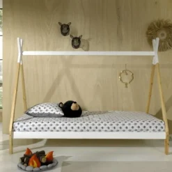 Vipack Tipi Bed Wit 90 x 200 cm