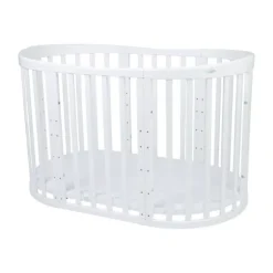 Waldin Oval Combibed 7‑in‑1 - Natural inclusief matras