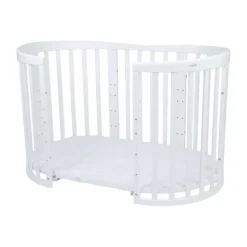 Waldin Oval Combibed 7‑in‑1 - Natural inclusief matras