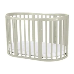 Waldin Oval Combibed 7‑in‑1 - Natural inclusief matras