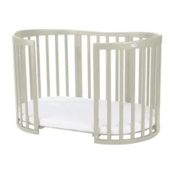 Waldin Oval Combibed 7‑in‑1 - Natural inclusief matras