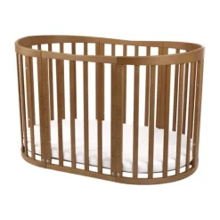 Waldin Oval Combibed 7‑in‑1 - Natural inclusief matras