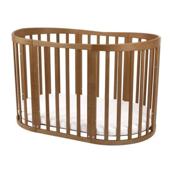 Waldin Oval Combibed 7‑in‑1 - Natural inclusief matras