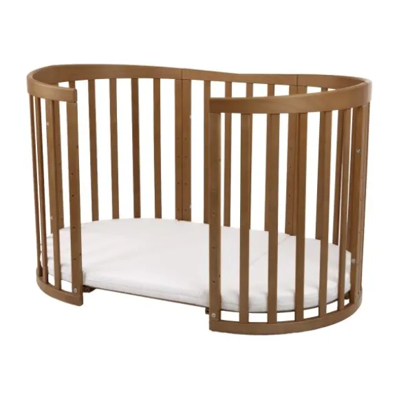 Waldin Oval Combibed 7‑in‑1 - Natural inclusief matras