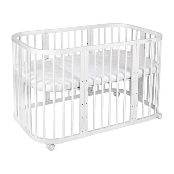 Waldin Oval Combibed 7‑in‑1 - Natural inclusief matras