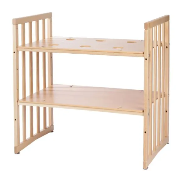 Waldin Oval Combibed 7‑in‑1 - Natural inclusief matras