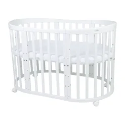 Waldin Oval Combibed 7‑in‑1 - Natural inclusief matras