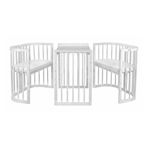 Waldin W2 Combibed 7‑in‑1 - Natural inclusief matras