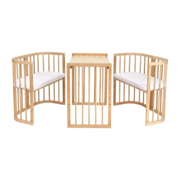 Waldin W2 Combibed 7‑in‑1 - Natural inclusief matras