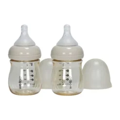 We-Too Standaardfles PPSU - 160 ml - Black - 2-pack