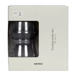 We-Too Standaardfles PPSU - 160 ml - Black - 2-pack