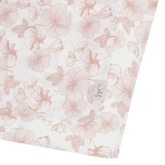 Witlof For Kids Flower Powder Hydrofiel Doek - 65 x 65 cm - 2 Stuks