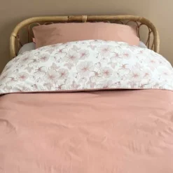 Witlof For Kids Flower Powder Dekbedovertrek 100 x 135 cm