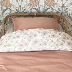 Witlof For Kids Flower Powder Dekbedovertrek 100 x 135 cm