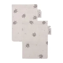 Witlof For Kids Little Charm Hydrofiel Washand - 2-Pack