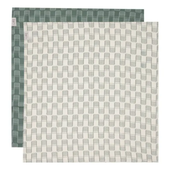 Witlof For Kids Sticky Stripes Hydrofiel Doek - 65 x 65 cm - 2 Stuks