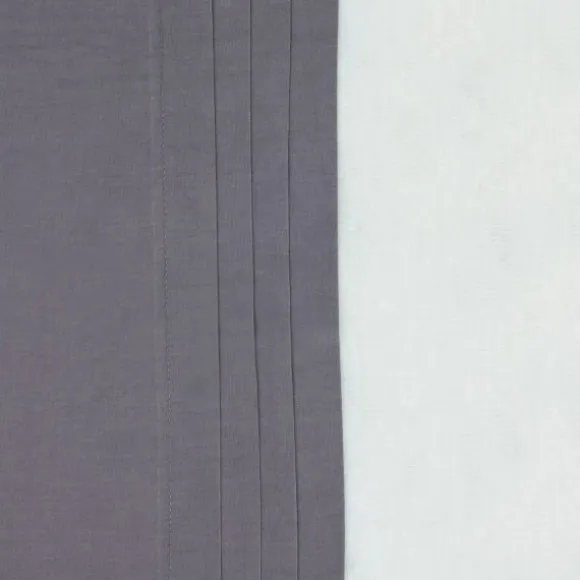 Witlof for kids Tuck-Inn laken plooien - 40 x 80cm - Warm Grey