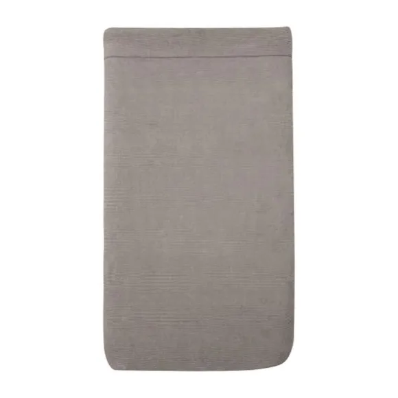 Witlof For Kids Velvet Rib Ledikantdeken - 60 x 120 cm - Warm Grey