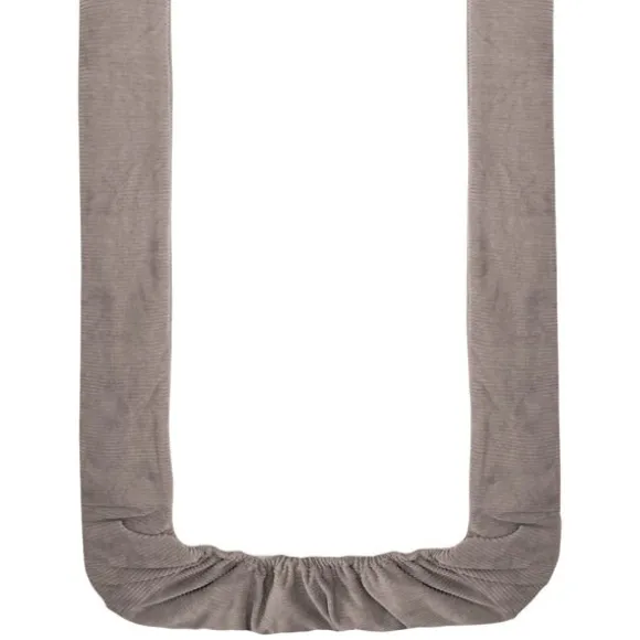 Witlof For Kids Velvet Rib Ledikantdeken - 60 x 120 cm - Warm Grey