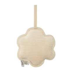 Witlof For Kids Velvet Rib Knuffeldoekje Wolk - Soft Sand