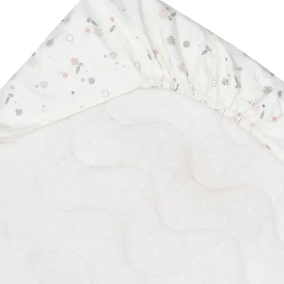 Witlof For Kids Vintage Flowers Dekbedovertrek - 100 x 135 cm