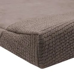 Witlof for kids Waves Aankleedkussenhoes - 70 x 50 cm - Warm Grey