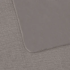 Witlof for kids Waves Tuck-Inn ledikantdeken - 60 x 120 cm - Warm Grey.