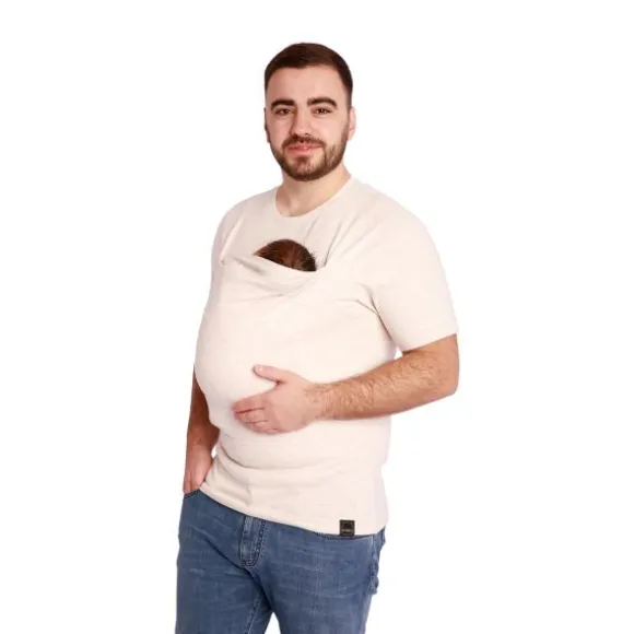 Womboo Buidelshirt - Man - Maat S - Soft Beige